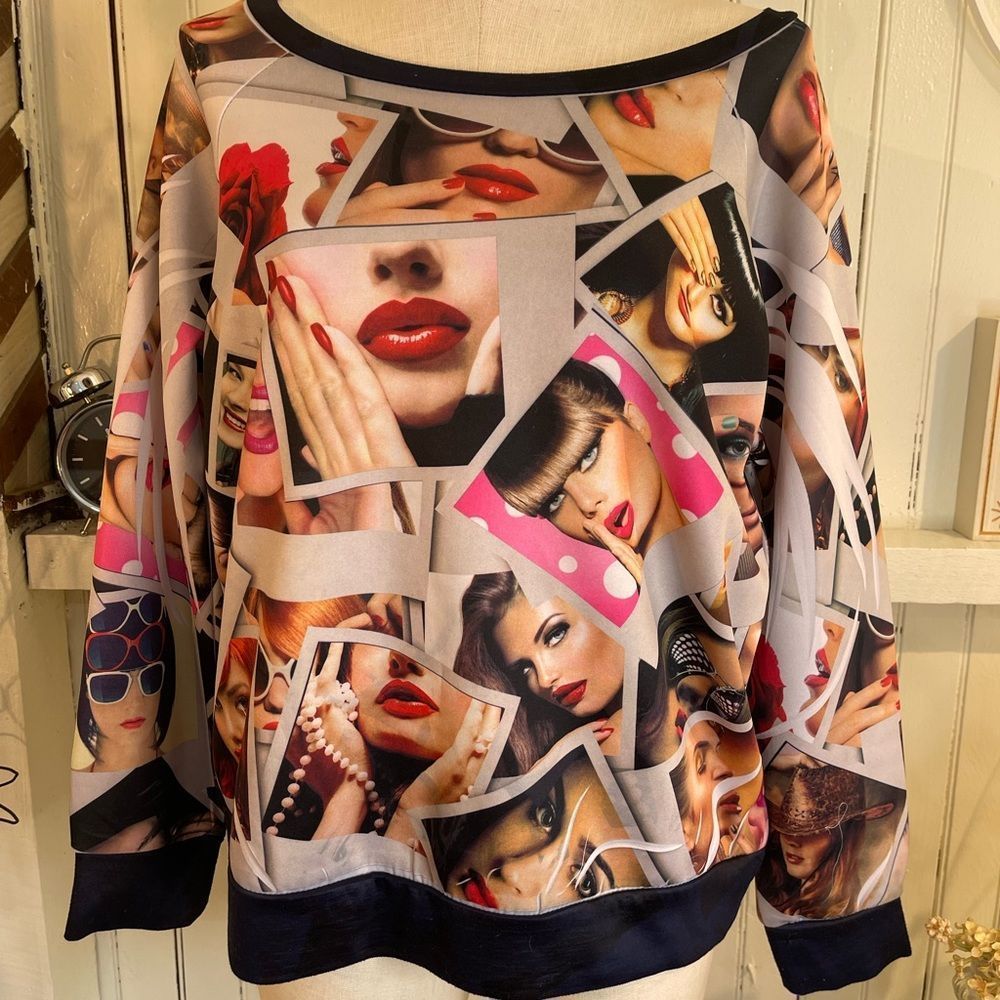 Blush size XL cover girl photo gallery pullover